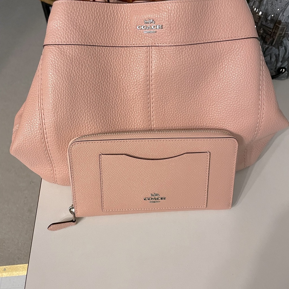 Authentic Coach Bag and matching Wallet set